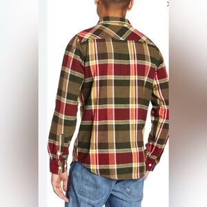 LRG Woven Long Sleeve Size 3XL Multi Color Heavy Cotton Shirt EUC